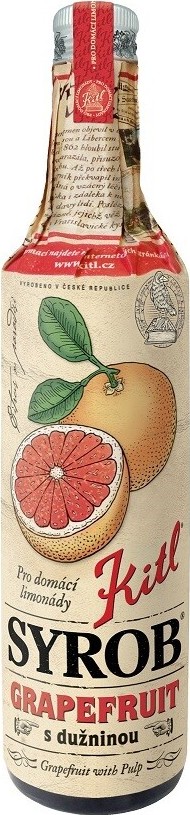 Kitl Syrob Grapefruit s dužninou 500ml