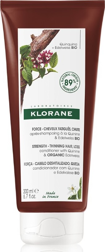 KLORANE Balzám chinin a BIO protěž alpská 200ml