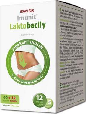 Laktobacily SWISS Imunit tob.60+12 ZDARMA