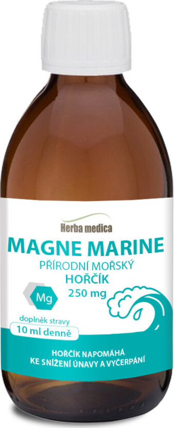 Magne Marine přírodní mořský hořčík 250ml