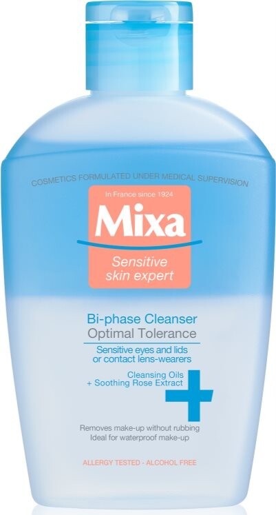 Mixa Bi-phase Cleanser Optimal Tolerance odličovač očí 125 ml