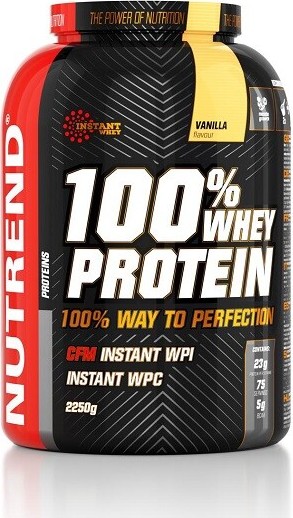 NUTREND 100% Whey Protein vanilka 2250g