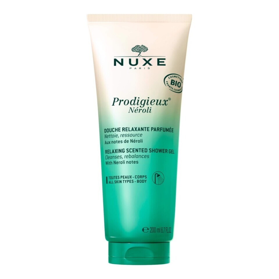 NUXE Prodigieux Néroli BIO Sprchový gel 200ml