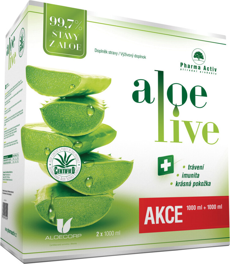 Pharma Activ AloeLive šťáva z aloe 99