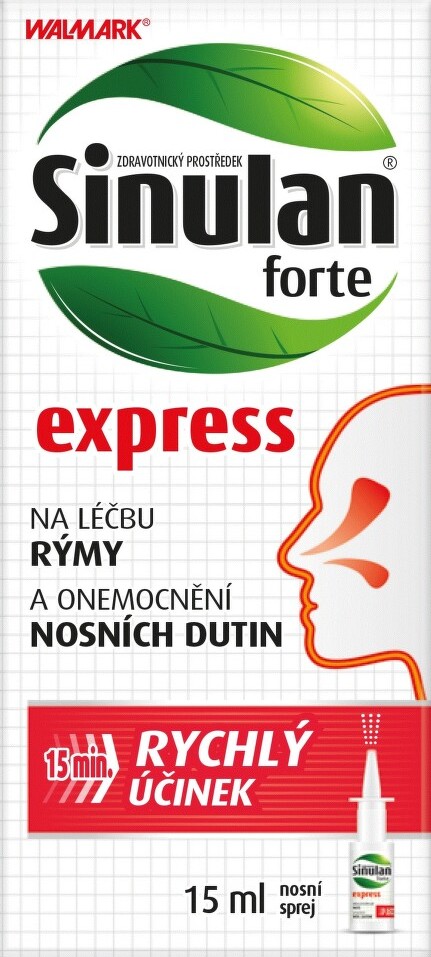 Sinulan Express Forte nosní sprej 15ml