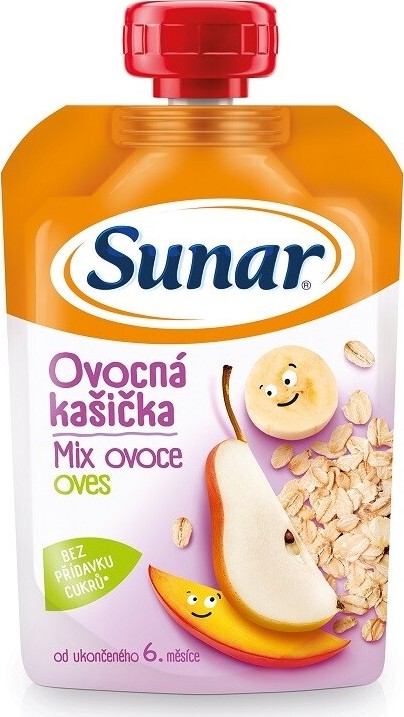 Sunar kašička ovocná kapsička mix ovoce