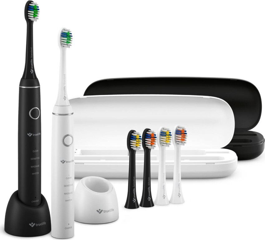 TrueLife SonicBrush Compact Duo sada bílá/černá