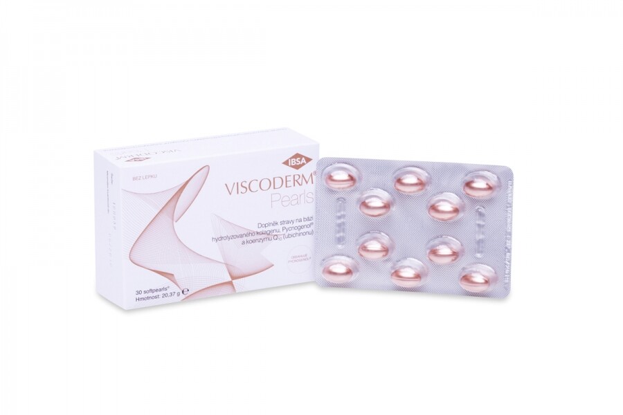 Viscoderm Pearls doplněk stravy cps.30