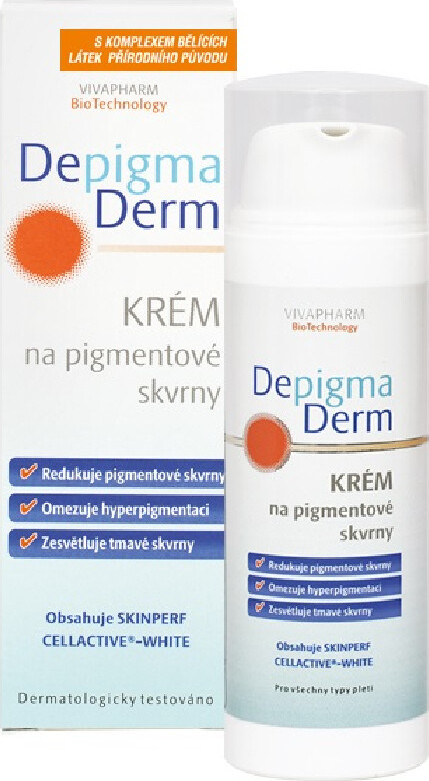 Vivapharm DepigmaDerm krém na pigmentové skvrny 50 ml