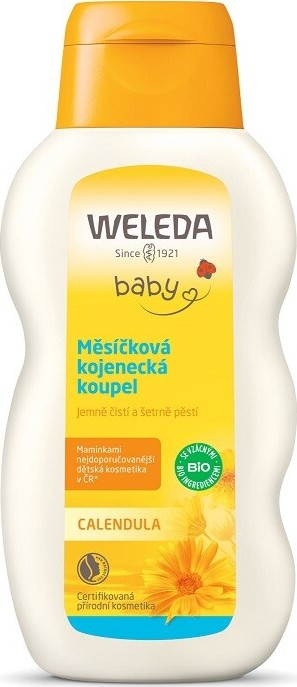 WELEDA Měsíčková kojenecká koupel 200ml