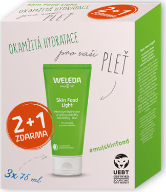 Weleda Skin Food light univerzální výživný krém 3 x 75 ml dárková sada