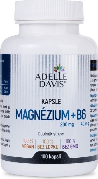 Adelle Davis Magnézium+B6 cps.100