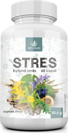 Allnature Stres bylinný extrakt cps.60