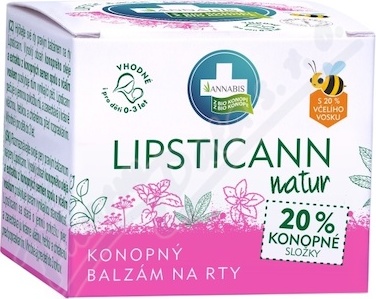 Annabis Lipsticann Natur konop.balzám na rty 15ml