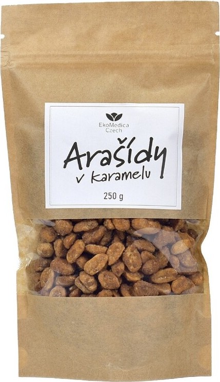 Arašídy v karamelu 250g EkoMedica