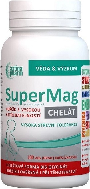 Astina SuperMag B6 chelát cps.100.