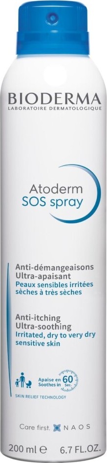 BIODERMA Atoderm SOS sprej pro suchou až atopickou pokožku 200 ml