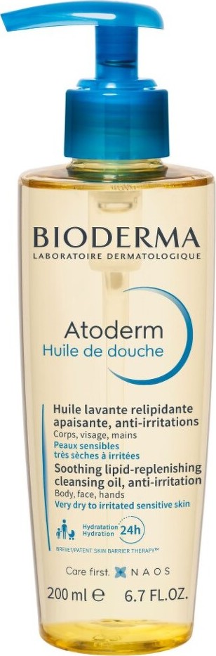 Bioderma Atoderm sprchový olej 200 ml