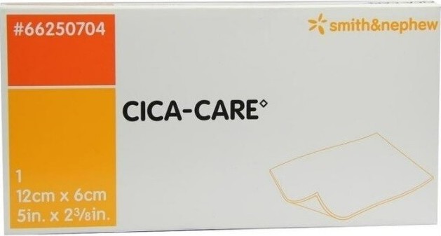 Cica-Care Krytí se silikonového gelu 6 x 12 1 ks