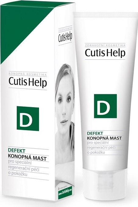 CutisHelp DEFEKT konopná mast regenerační 50ml