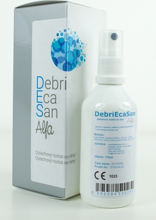 DebriEcaSan Alfa roztok 115 ml