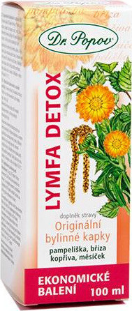Dr.Popov Kapky bylinné Lymfa-Detox 100ml