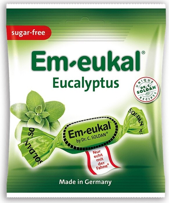 Em-Eukal Eukalyptovo-mentol.dropsy bez cukru 50g