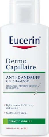 EUCERIN DermoCapillaire Šampon proti mastným lupům 250 ml