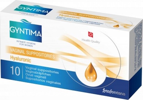 Fytofontana Gyntima vaginál.čípky Hyaluronic 10ks