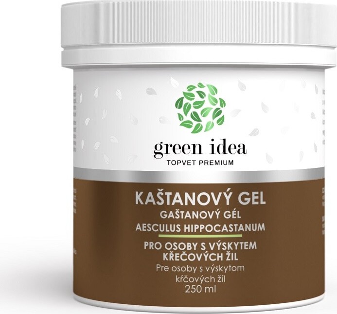 Green idea Kaštanový gel 250ml