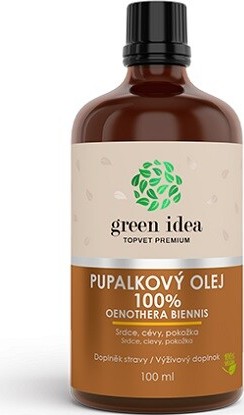 Green idea Olej pupalkový 100% 100ml