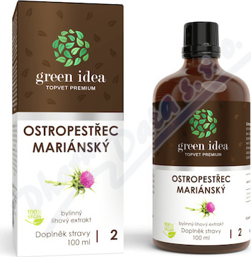 Green idea Ostropestřec mariáns. lih.extrakt 100ml