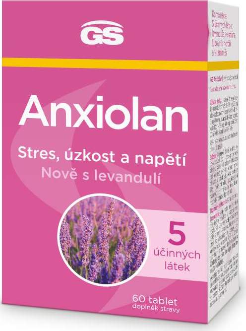 GS Anxiolan s levandulí tbl. 60