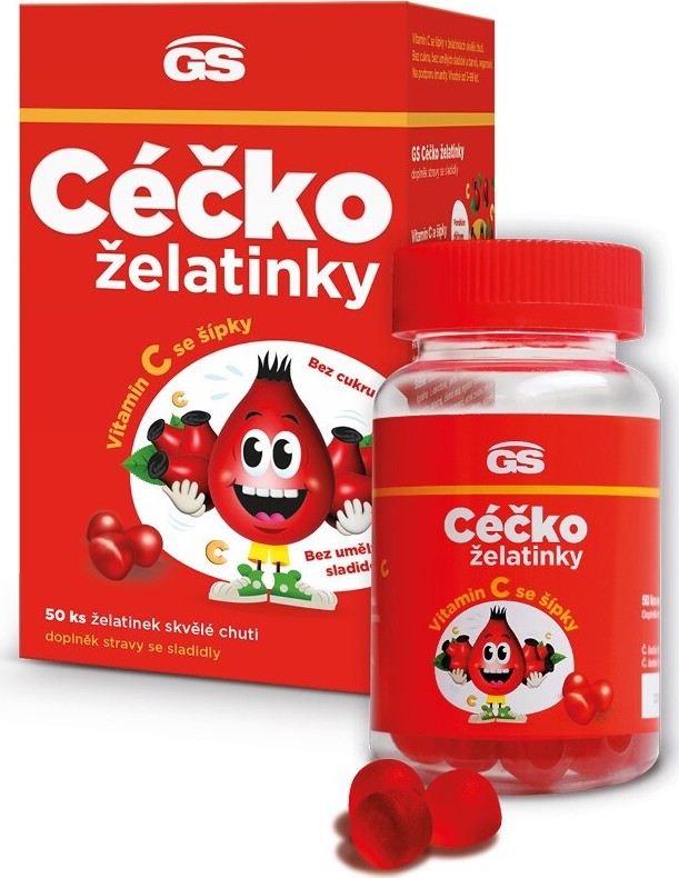 GS CÉČKO želatinky 50ks - balení 3 ks