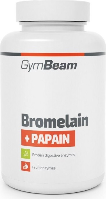 GymBeam Bromelain+Papain cps.90