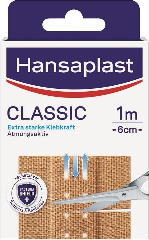 Hansaplast náplast textilní 1mx6cm