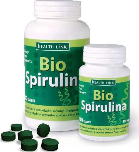 Health Link Bio Spirulina 500 mg 100 tbl.