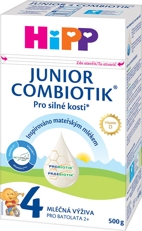 HiPP 4 Junior Combiotik mléčná výživa 2+r 500g