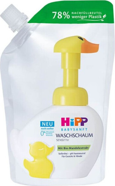 HiPP BabySANFT Pěna na mytí Kachna náplň 250ml