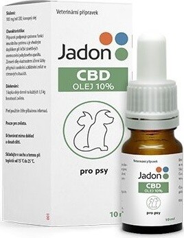 Jadon CBD olej 10% pro psy 10ml