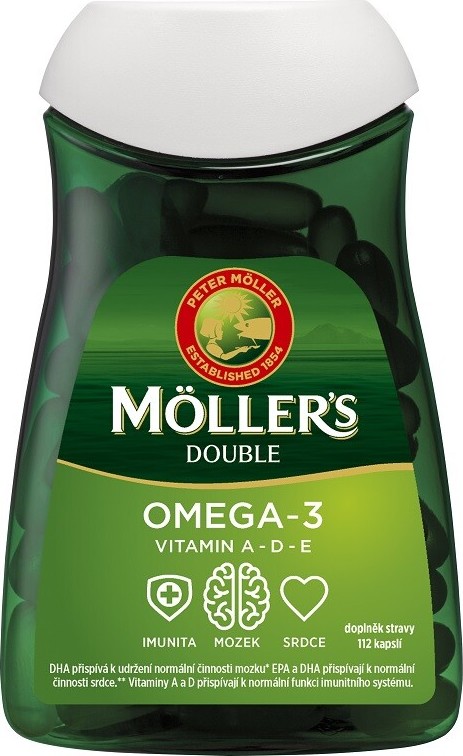 Mollers Omega 3 Double 112 kapslí