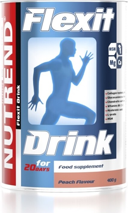 NUTREND Flexit Drink broskev 400g