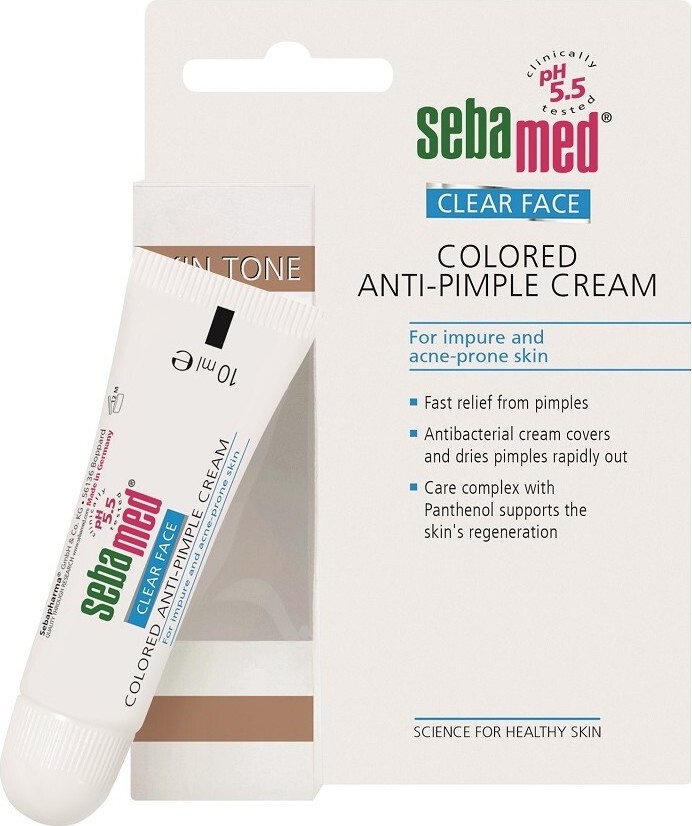 SEBAMED Clear face tónovací krém na akné 10ml