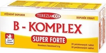 TEREZIA B-komplex Super Forte+ 20 tablet