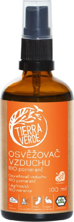 Tierra Verde Osvěžovač vzduchu s BIO pomerančem 100 ml