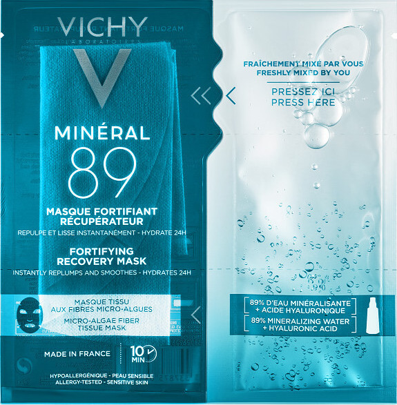 Vichy Mineral 89 Hyaluron-Booster pleťová maska 29 g