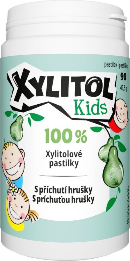 Xylitol Kids 100% xylitolové pastilky 90ks