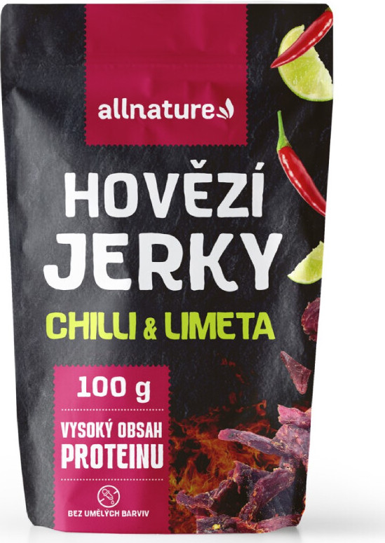 Allnature BEEF Chilli&Lime Jerky 100g