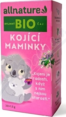 Allnature Kojící maminky bylinný čaj BIO 20x1.5g