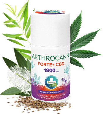 Annabis Arthrocann FORTE CBD+ 1800mg masážní gel 75ml